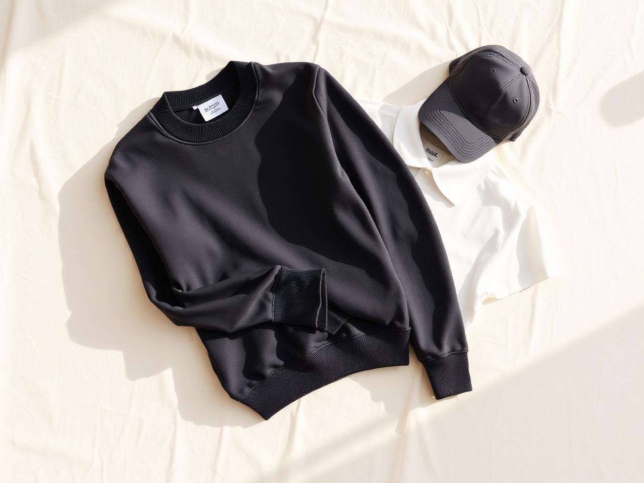 Folded cotton apparel